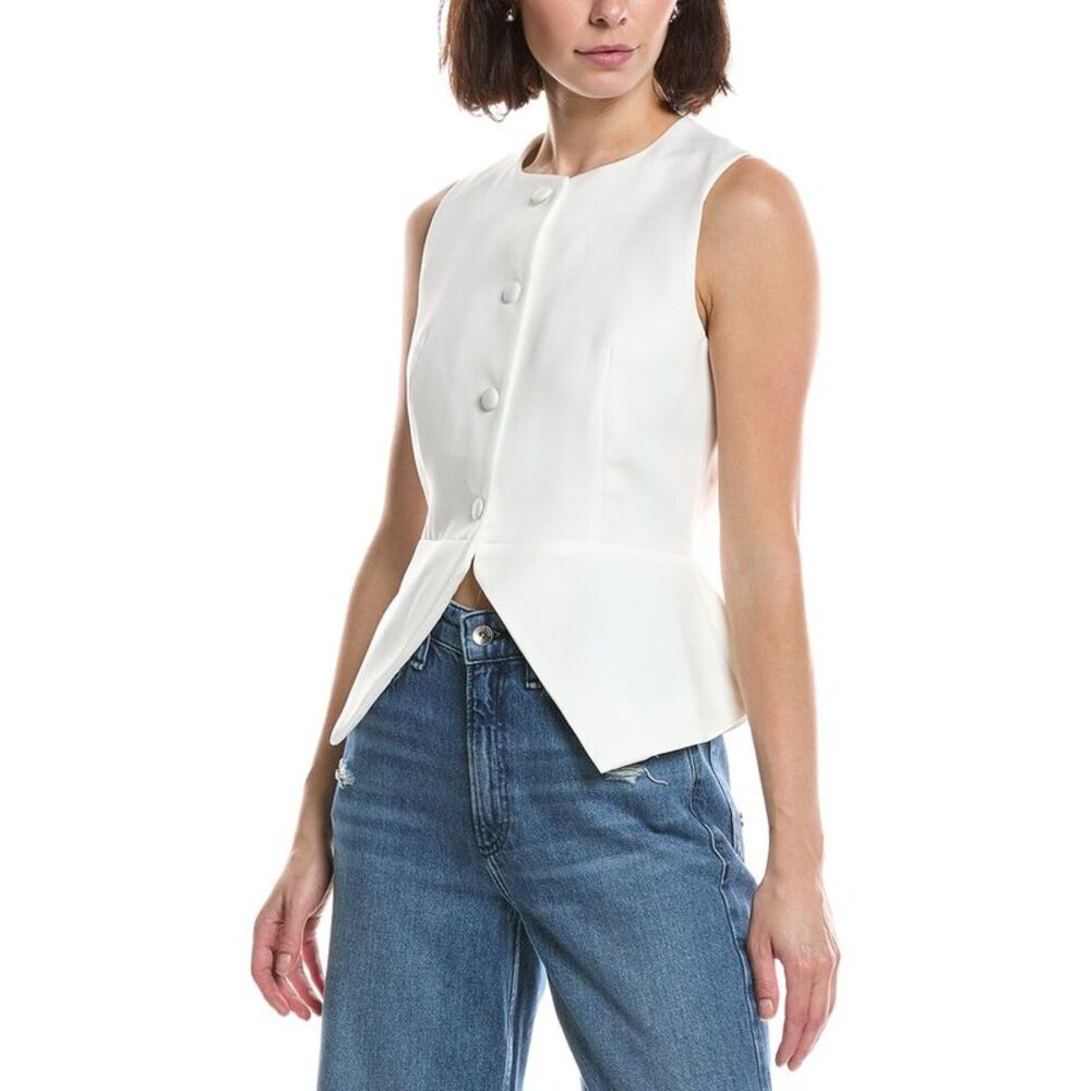 Hl Affair Womens Vest, White